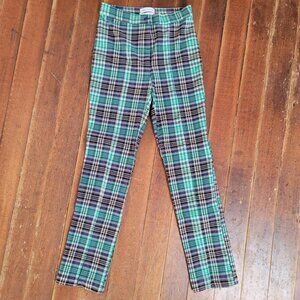 Urban Outfitters Tessa plaid khaki skinny pants - size 4 - high waisted